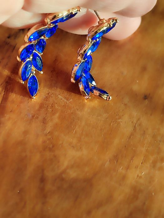 Chabrowe kłosy - kolczyki