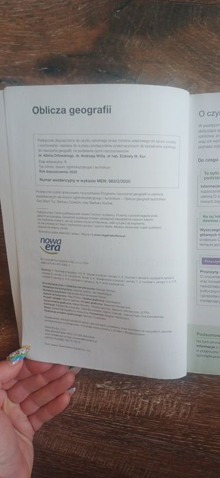 Oblicza geografii 2 zakres podstawowy