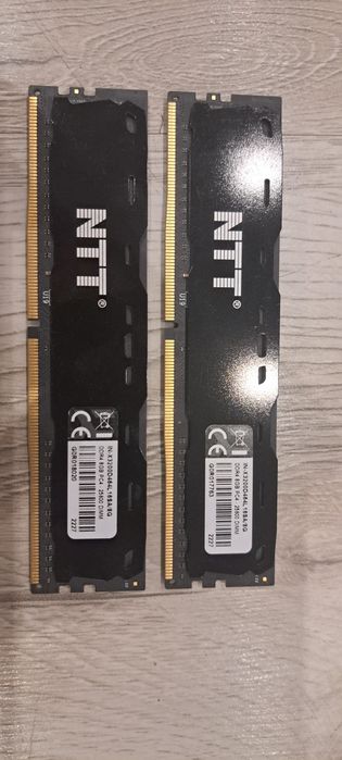 Kości ram 8GB na jednej razem 16GB