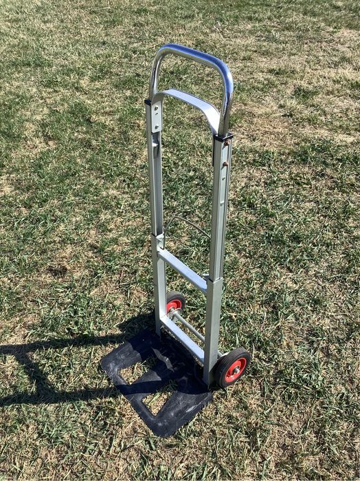 Wózek transportowy magazynowy  składany kurierski towarowy ALU 80kg