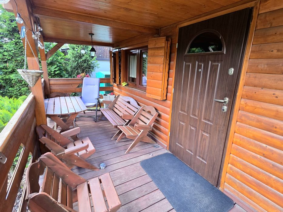 Domek Cało Roczny z Działkę 5 min od Jeziora Przy Lesie