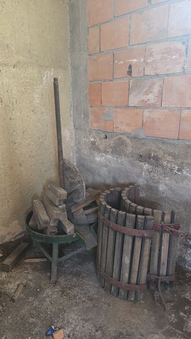 Prensa emprensar uvas
