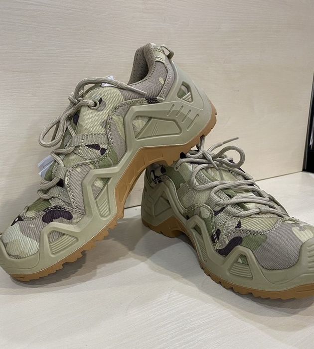 LOWA Zephyr GTX LO TF Multicam Gore-Tex | Тактичні кросівки | Військове взуття | Cordura | 40-46
