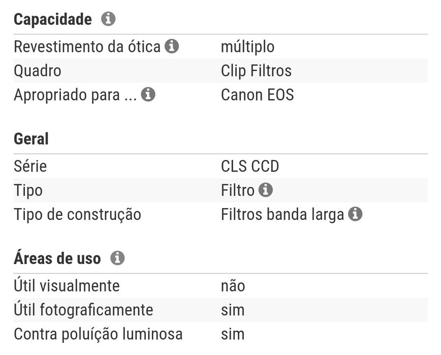 Astronomik EOS Clip-Filter CLS-CCD