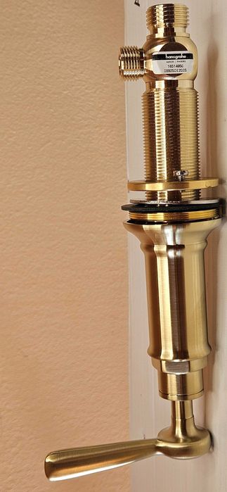 Axor Montreux. Змішувач Hansgrohe 16514950 Матова латунь