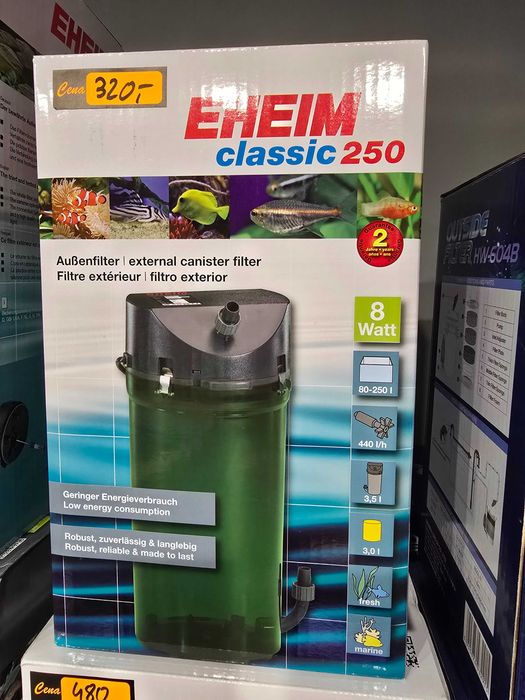 EHEIM Classic 250 - Filtr zewnętrzny