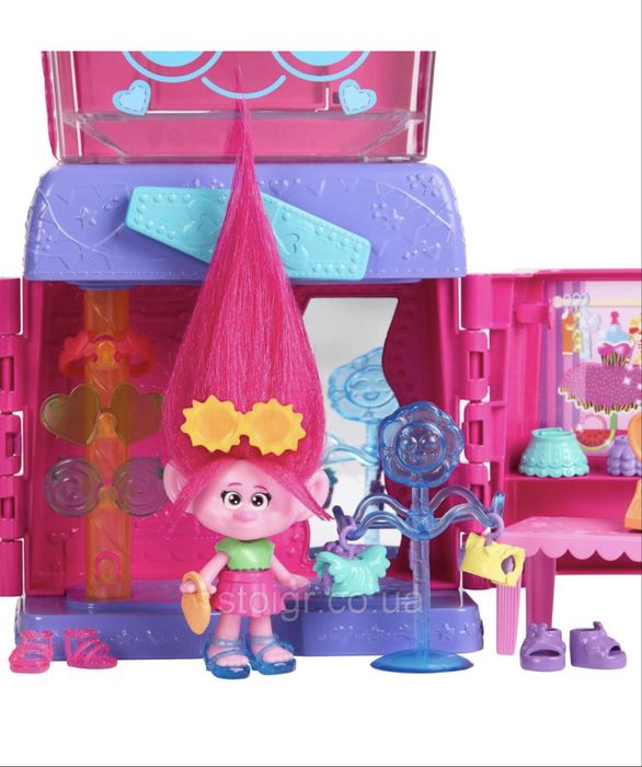 Trolls Poppi, тролі, Розочка, ляльковий будинок
