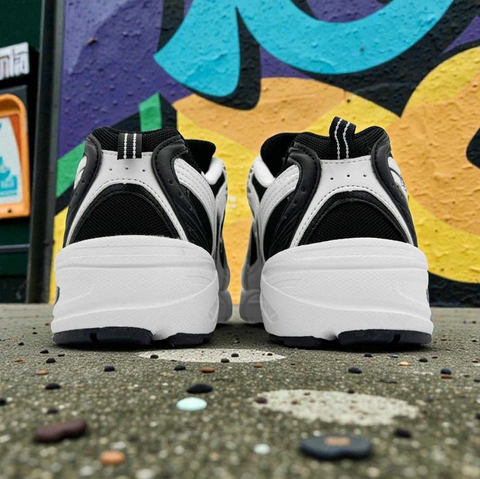 БЕЗ ПЕРЕДОПЛАТИ‼️ New Balance 530 White Black v2 Нью Беланс 530
