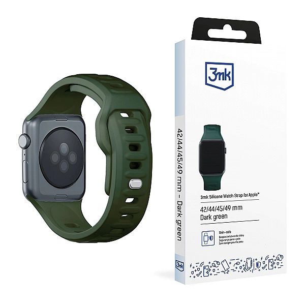 Pasek silikonowy 3mk Silicone Watch Strap do Apple Watch 42 / 44 / 45