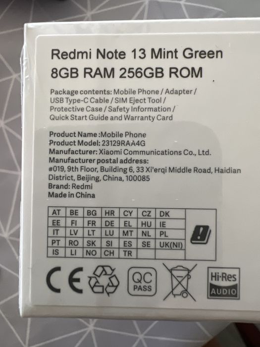 Redmi Note 13 novo