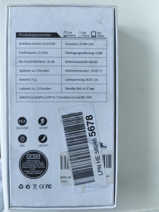 bluetooth навушник