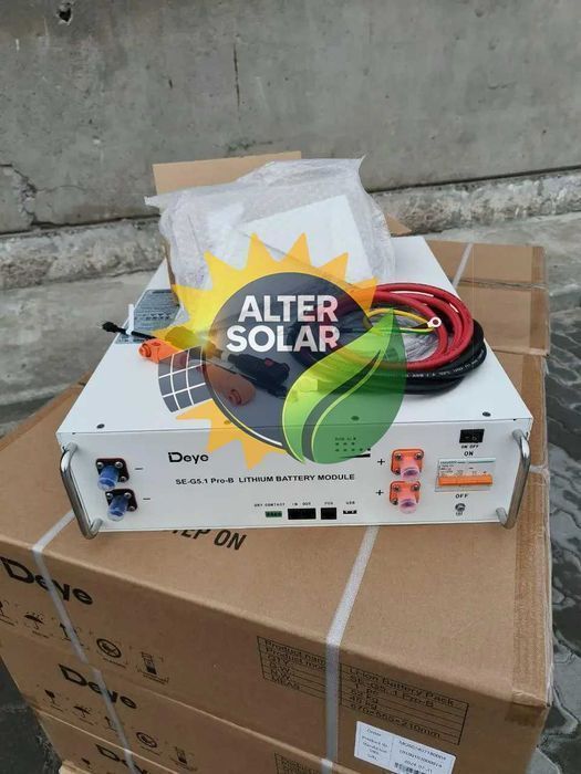 ‼️В НАЯВНОСТІ‼️ Акумулятор літієвий Deye SE-G5.1 Pro-B (LiFePO4 100Ah)