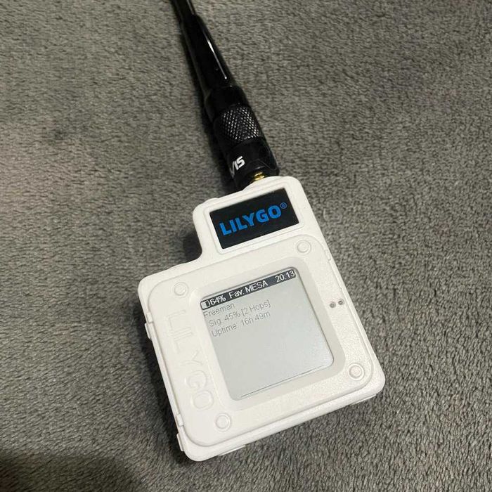 LILYGO T-Echo — Автономний месенджер Meshtastic (433MHz, GPS, BME280)
