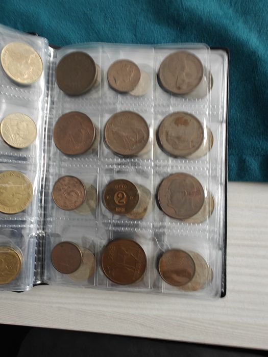 Klaser z monetami 120szt