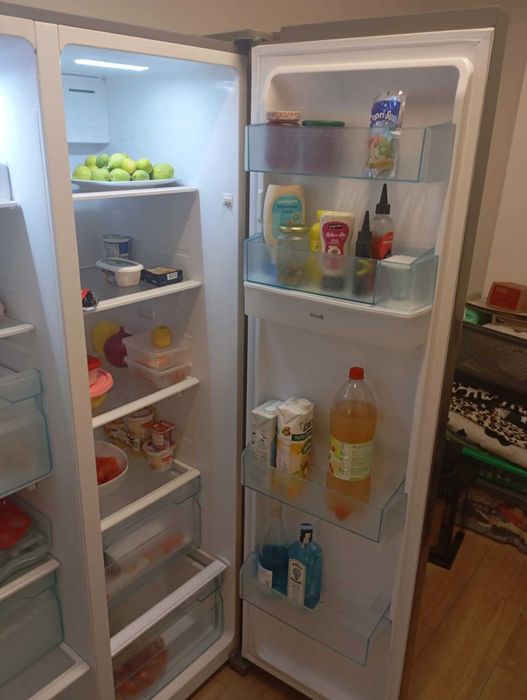 Frigorífico Americano Cinza