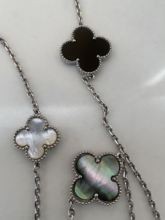 Van Cleef & Arpels Alhambra, бижутерия длинное колье