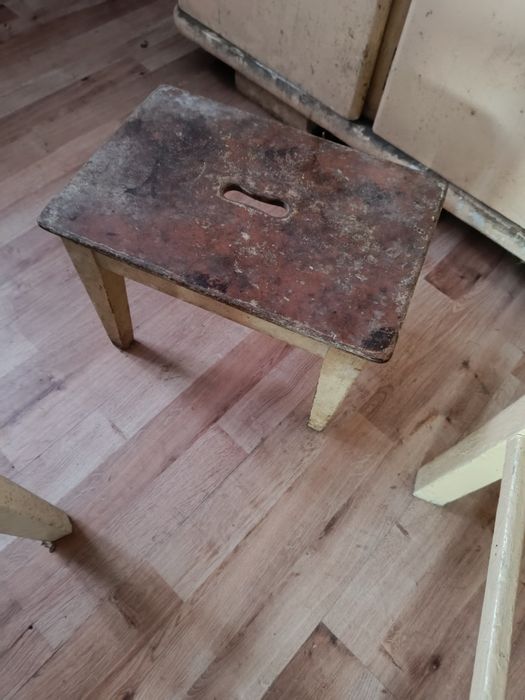 Stołek taboret stołek prl