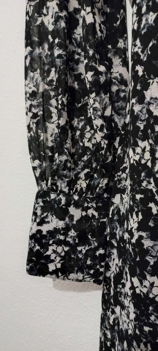 Vestido estampado preto e branco da Tiffosi - novo!