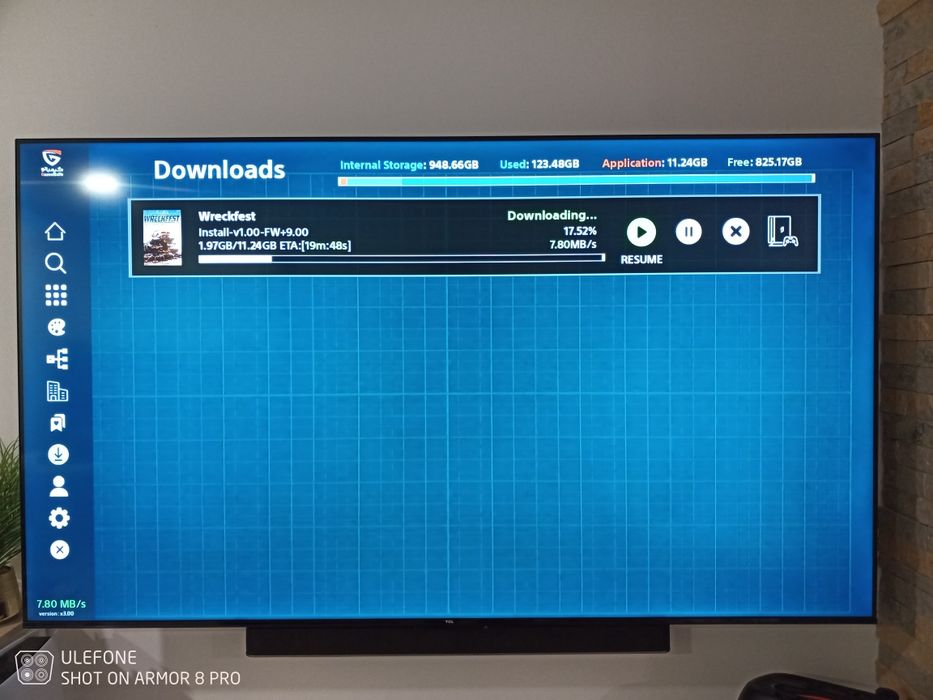 PS4 Slim com muitos jogos grátis