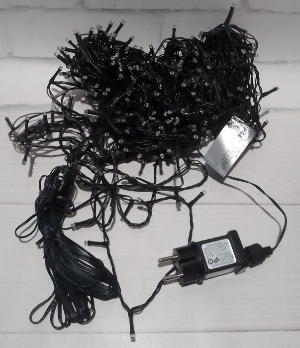 Гірлянда для дому та вулиці Livarno Home, 400 led, теплий білий, холод