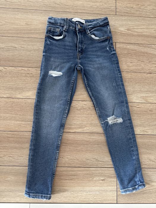 Jeansy dziewczęce Zara 122