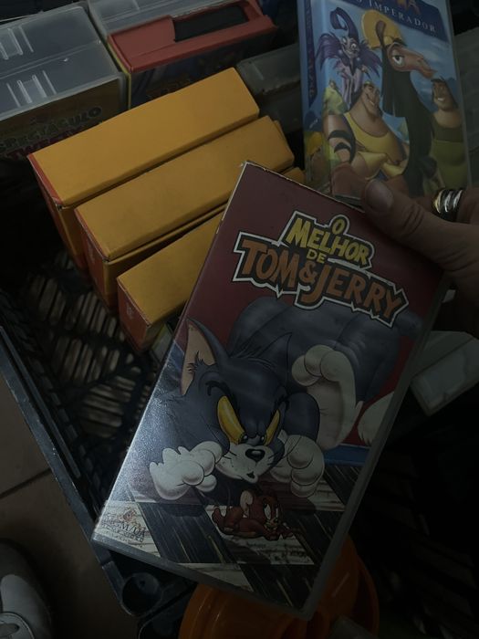 Varias Cassetes de VHS desenhos animados