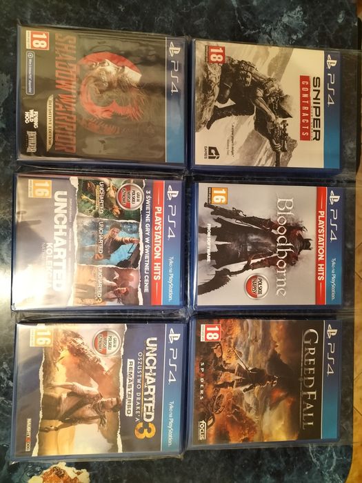 Zestaw gier PS4 opis