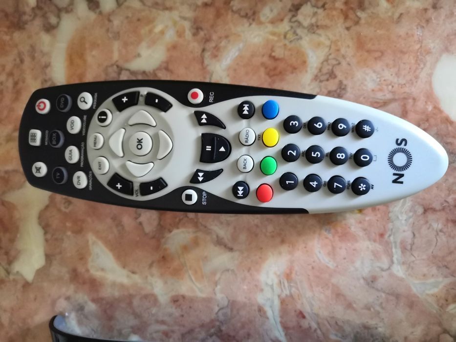 Comandos da Box TV da NOS