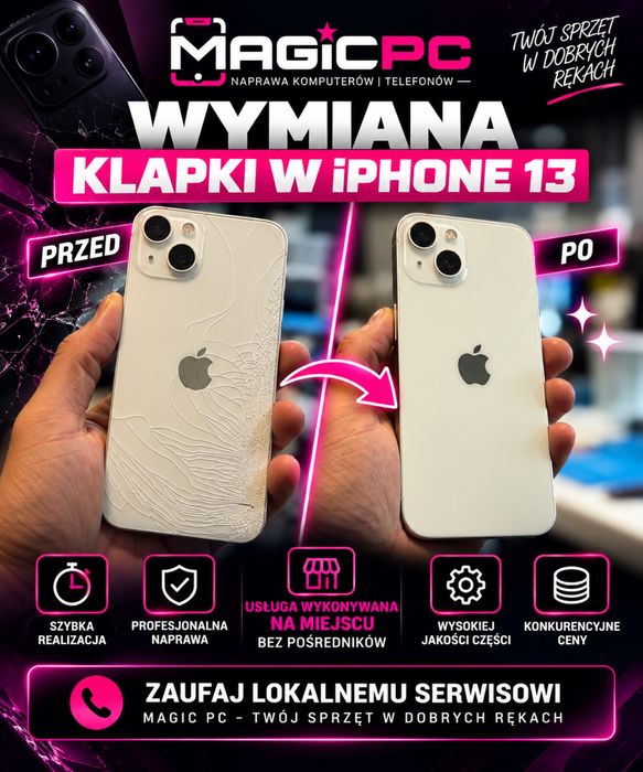 Naprawa telefonów | komputerow | konsol i innych | MagicPc