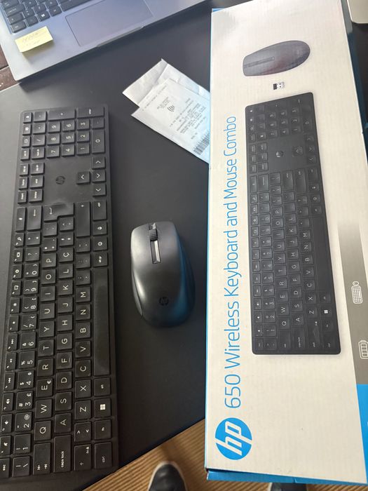 Teclado + Rato HP 650 Wireless Combo
