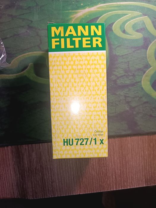 масляний фільтр MANN FILTER Hu727/1 x