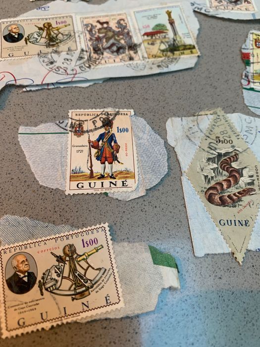 Selos antigos das Ex colónias Portuguesas