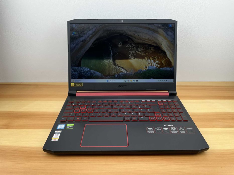 Gamingowy Acer Nitro 5 / i5-9300H / 16GB / 512GB SSD / GTX 1650 4GB / Bateria 100% / Rok gwarancji