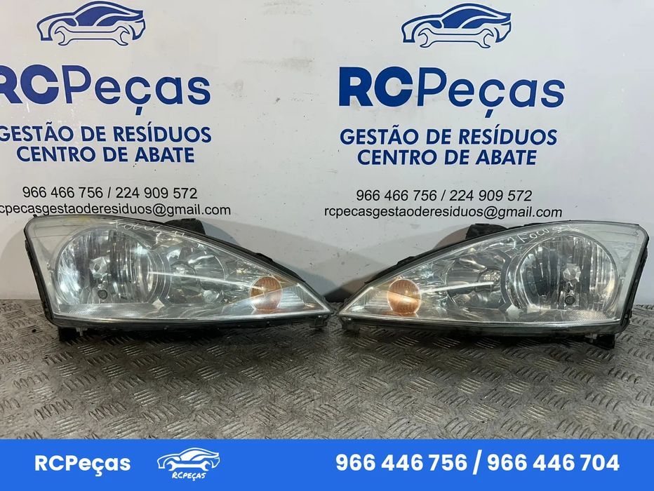 Oticas Farol Frente Frontal Esquerda Direita Original Ford Focus I 1