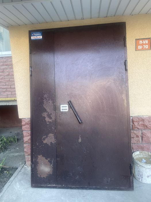 Двері вхідні металеві