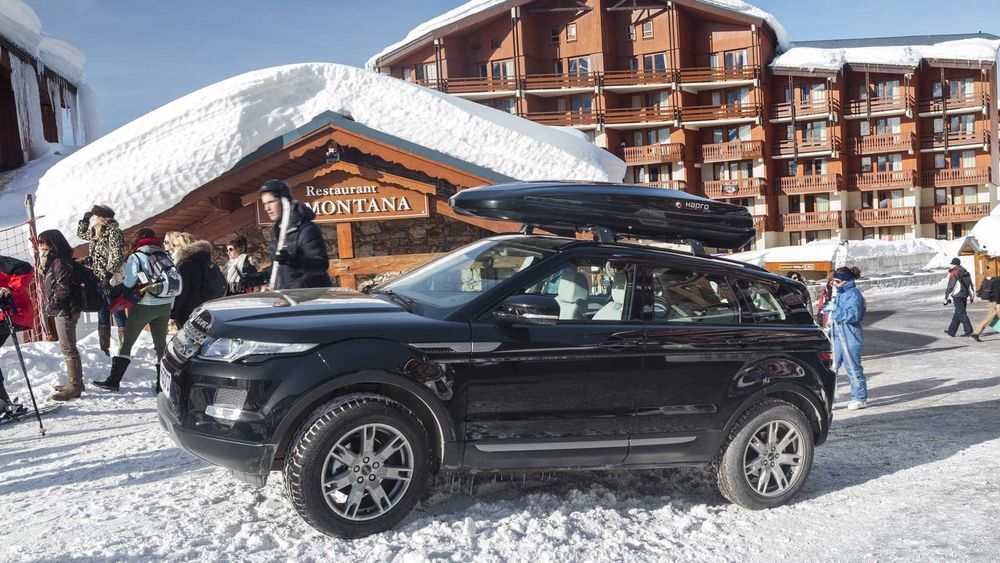 Box dachowy na narty boksy na samochód Taurus Thule Hapro