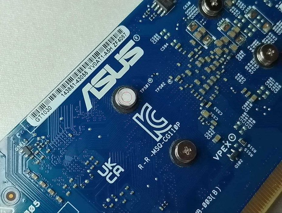 Видеокарта Asus PCI-Ex GeForce GT 1030 Low Profile 2GB GDDR5 (64Bit)