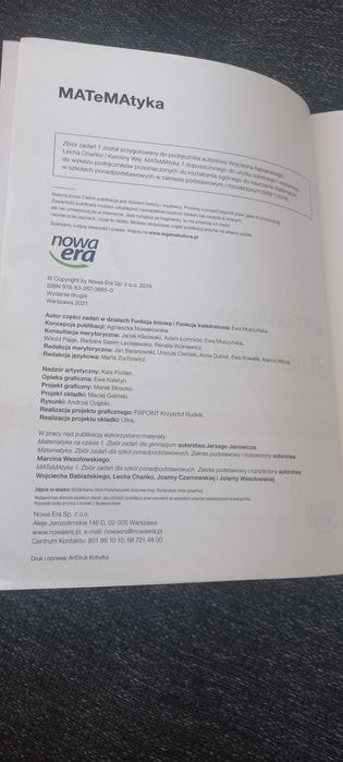 Matematyka 1 zbiór zadań zakres P i R