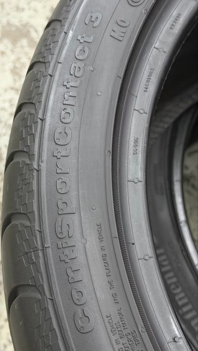 Pneus 265/35r18 XL Continental ContiSportContact 3 com 75% de piso