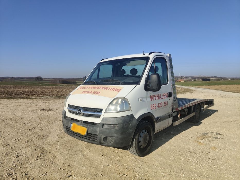Autolaweta Opel Movano 2.5 DCI  Wyciągarka Poduszki  1610kg ZAMIANA