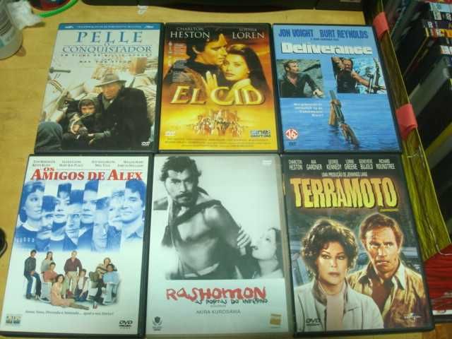 7 dvds originais raros,terramoto,perigosa seduçao etc