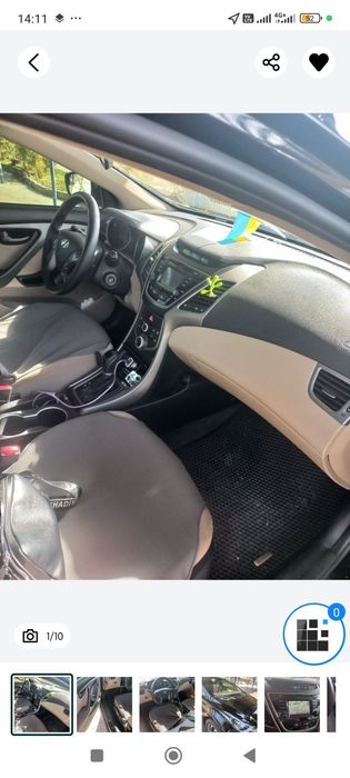 Продам Hyundai Elantra MD 2015