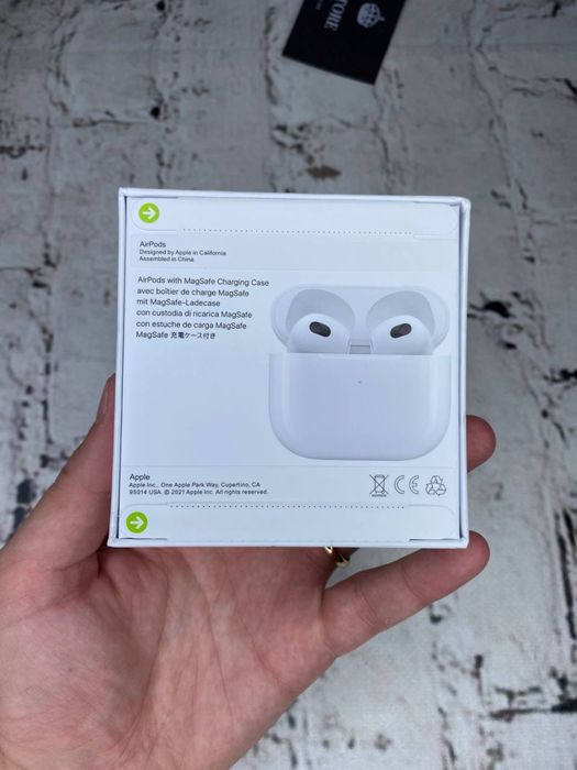 Топові Навушники Аірподс 3 Full якості  Бездротові з будь яким ios