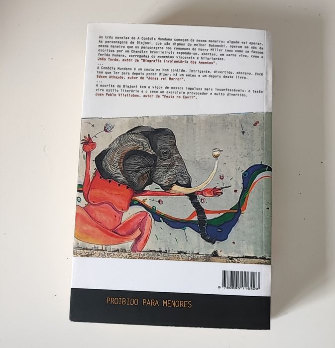 A Comédia Mundana - Livro de Luiz Biajoni