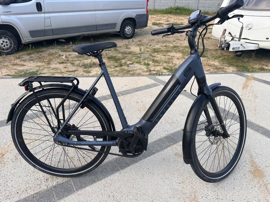 Elektryczny Rower Gazelle Na Pasku! Duza Rama L61 .