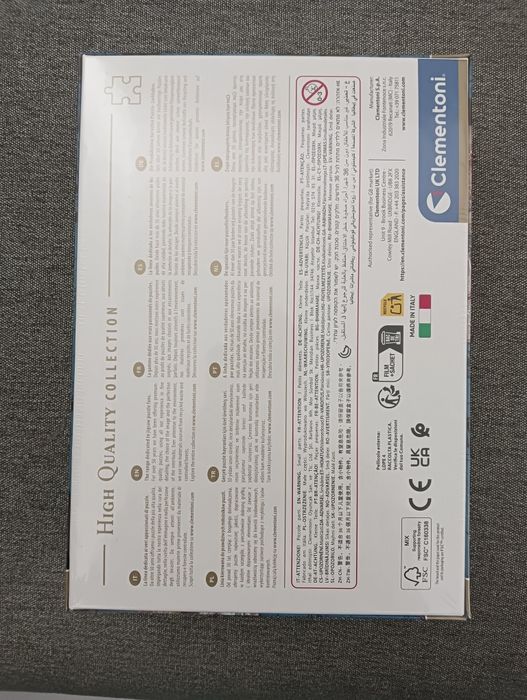 Puzzle da Clementoni com 500 peças