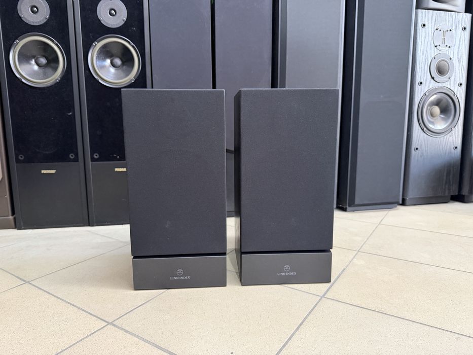 ‼️Kolumny podstawkowe Linn Index II monitory, Audio Room