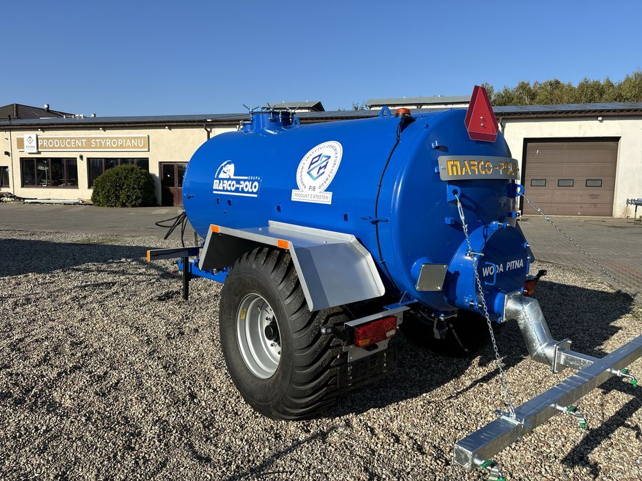 Zbiornik na wodę pitną 5000 l Beczka 6000 l/ 7000 l/ 8000 l Przyczepa