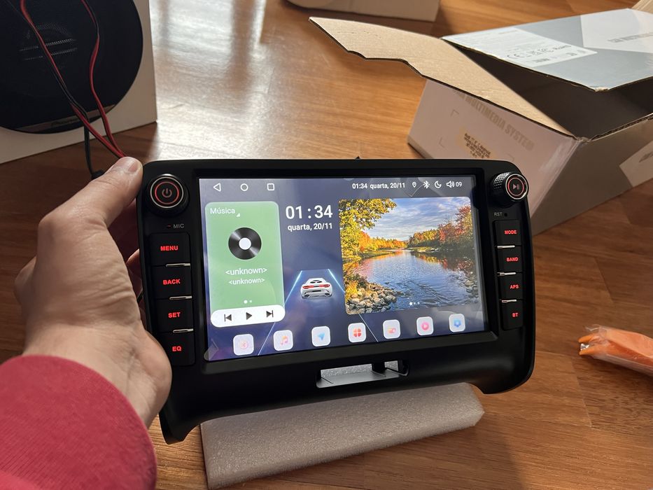 Radio Audi TT novo Carplay e androi auto sem fios