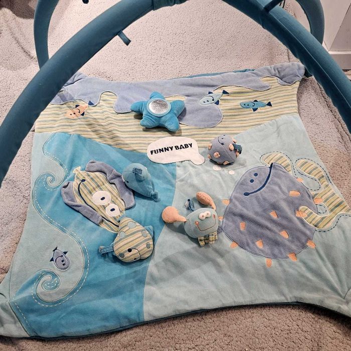 Mata Edukacyjna dla Niemowląt Funny Baby dla dziecka 3-9 mscy